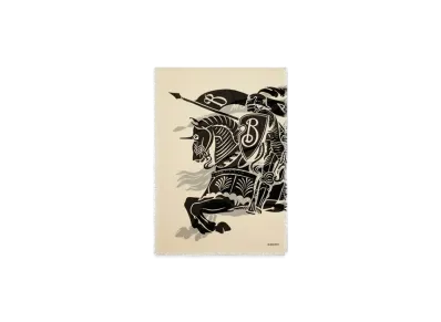 Burberry EKD Wool Scarf "Calico"