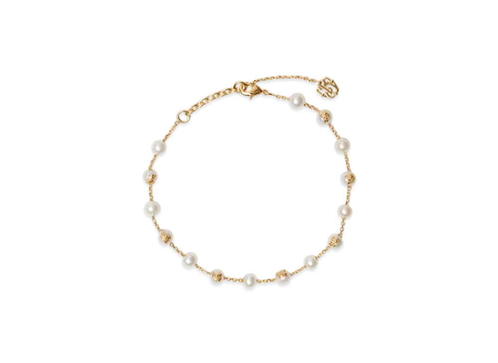 Burberry EKD Sphere Pearl Bracelet "Gold/Pearl"