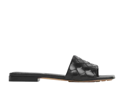 Bottega Veneta Women's Parco Flat Mule "Black"