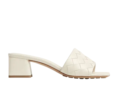 Bottega Veneta Women's Parco Mule "Sea Salt"