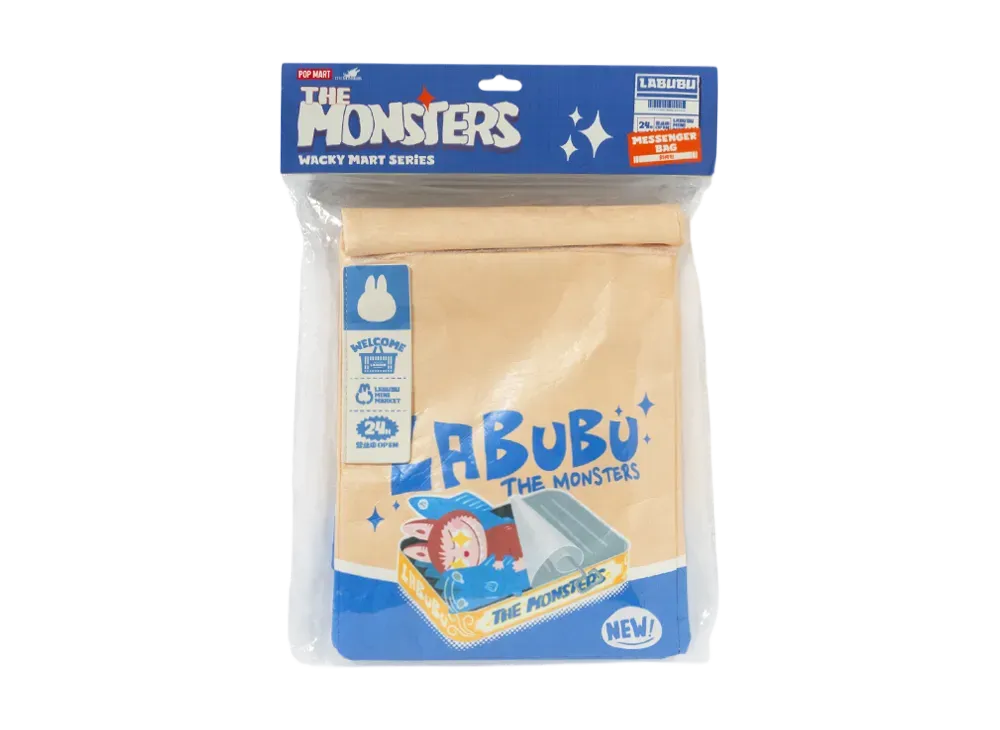 POP MART THE MONSTERS (LABUBU) Wacky Mart Series-Messenger Bag