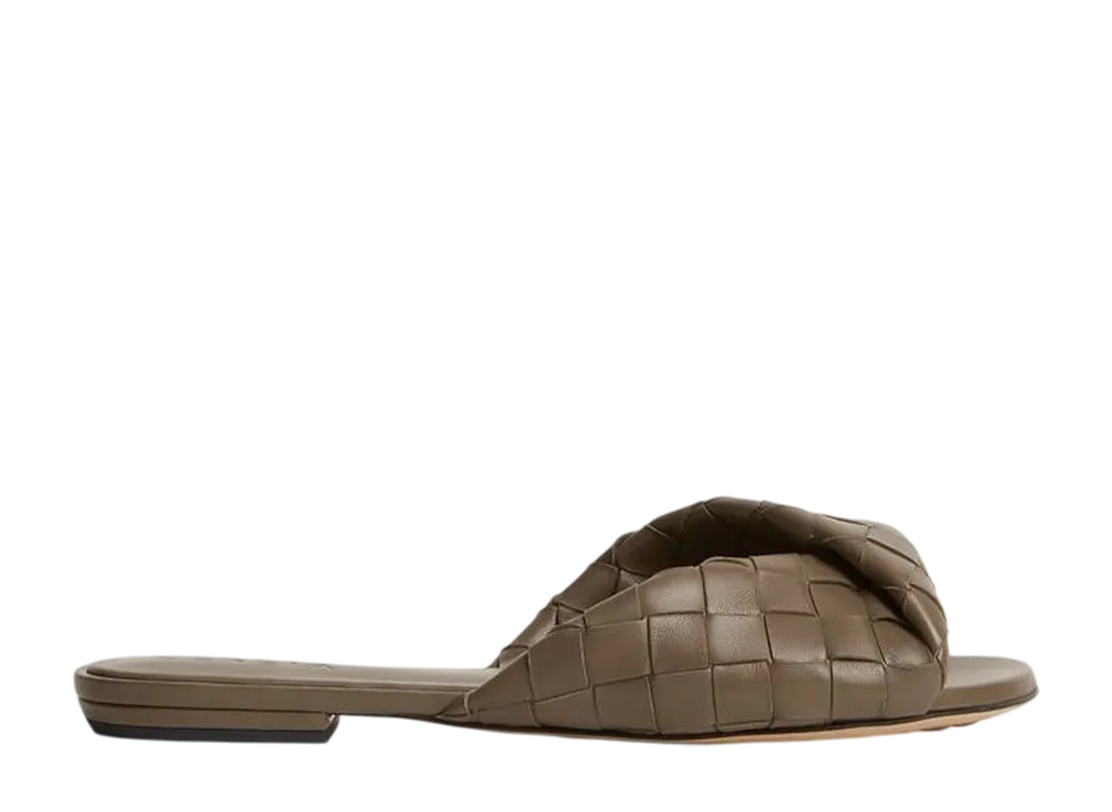 ボッテガヴェネタ ウィメンズ ブリンク フラット ミュール "パインコーン"