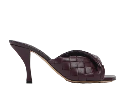 Bottega Veneta Women's Blink Mule "Dark Barolo"