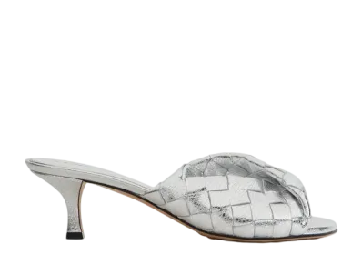 Bottega Veneta Women's Blink Mule "Silver"
