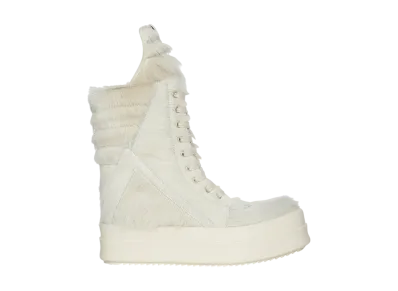 Rick Owens FW25 Concordians Mega Geobasket "Milk/Milk/Milk"