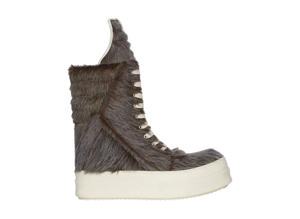 Rick Owens FW25 Concordians Mega Geobasket "Indigo/Milk"