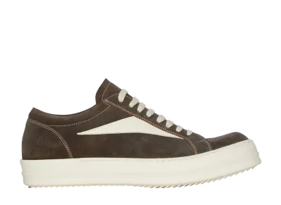 Rick Owens FW25 Concordians Vintage Sneaks "Indigo/Milk/Milk"