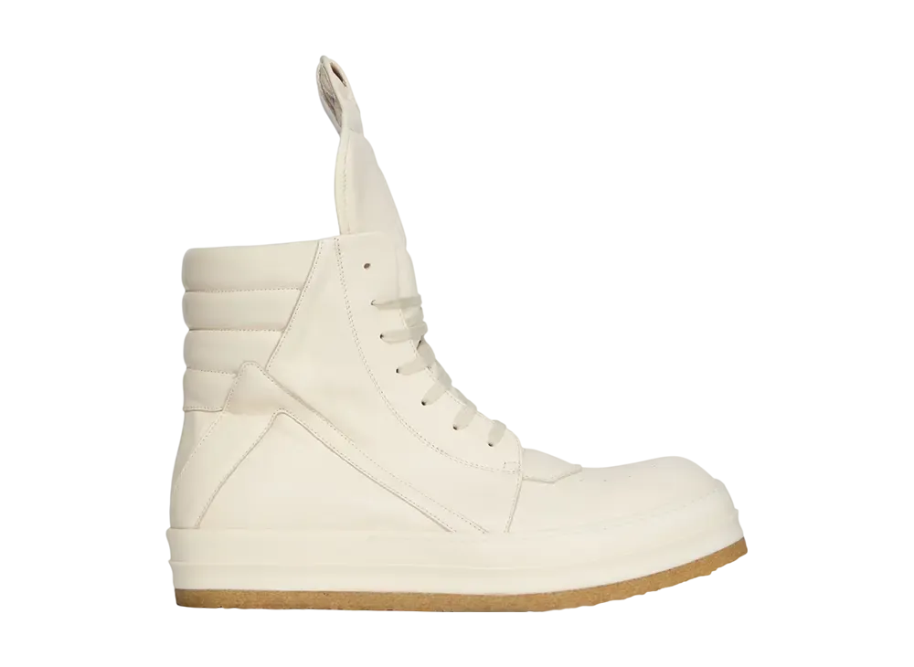 Rick Owens FW25 Concordians Creep Geobasket "Milk/Milk"