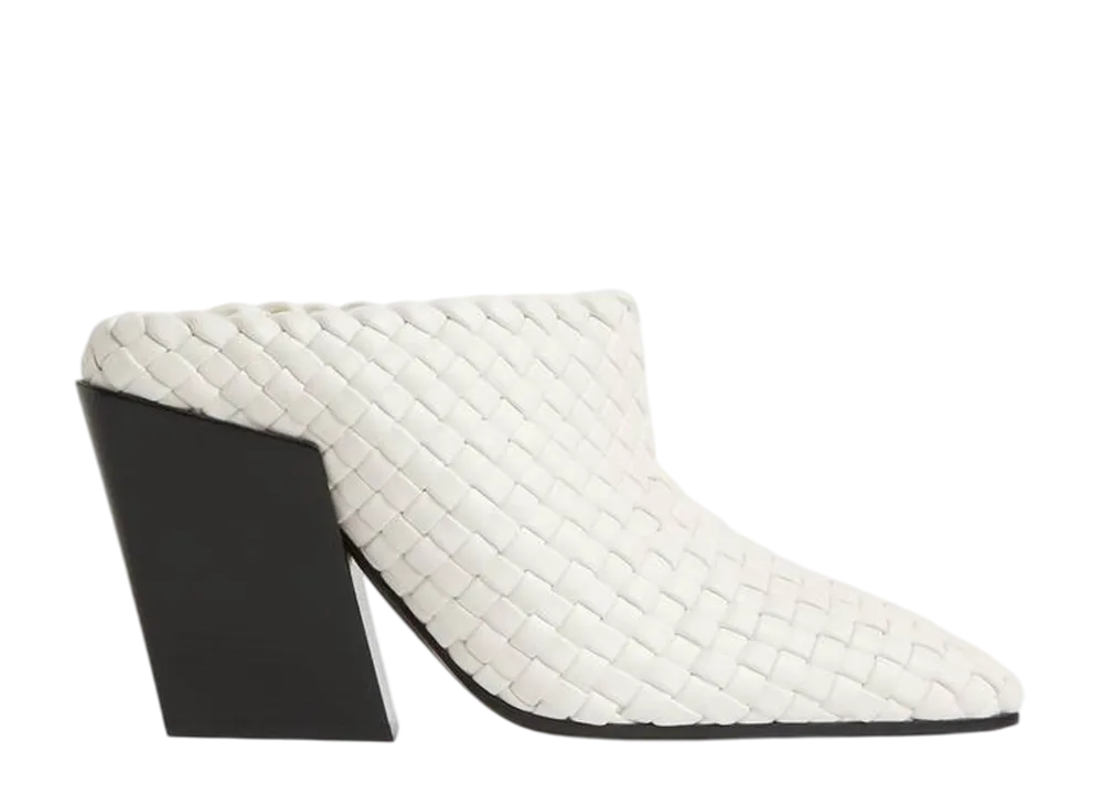 ボッテガヴェネタ ウィメンズ ベンチュラ ミュール "ホワイト"
