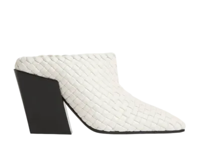 Bottega Veneta Women's Ventura Mule "White"