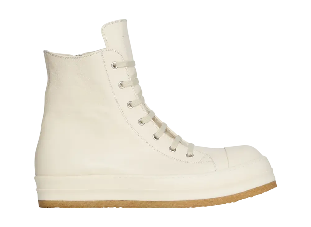 リックオウエンス FW25 コンコルディアンズ クレープ スニーカー "ミルク/ミルク/ミルク"