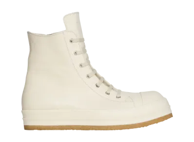 Rick Owens FW25 Concordians Creep Sneakers "Milk/Milk/Milk"