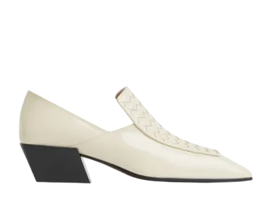 Bottega Veneta Women's Ventura Loafer "Sea Salt"