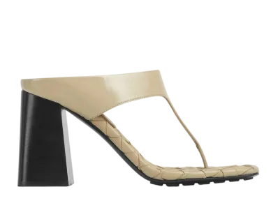 Bottega Veneta Women's Marella Thong "Light Butterscotch"