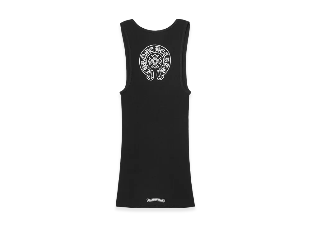 Chrome Hearts Horseshoe Tank Top "Black"