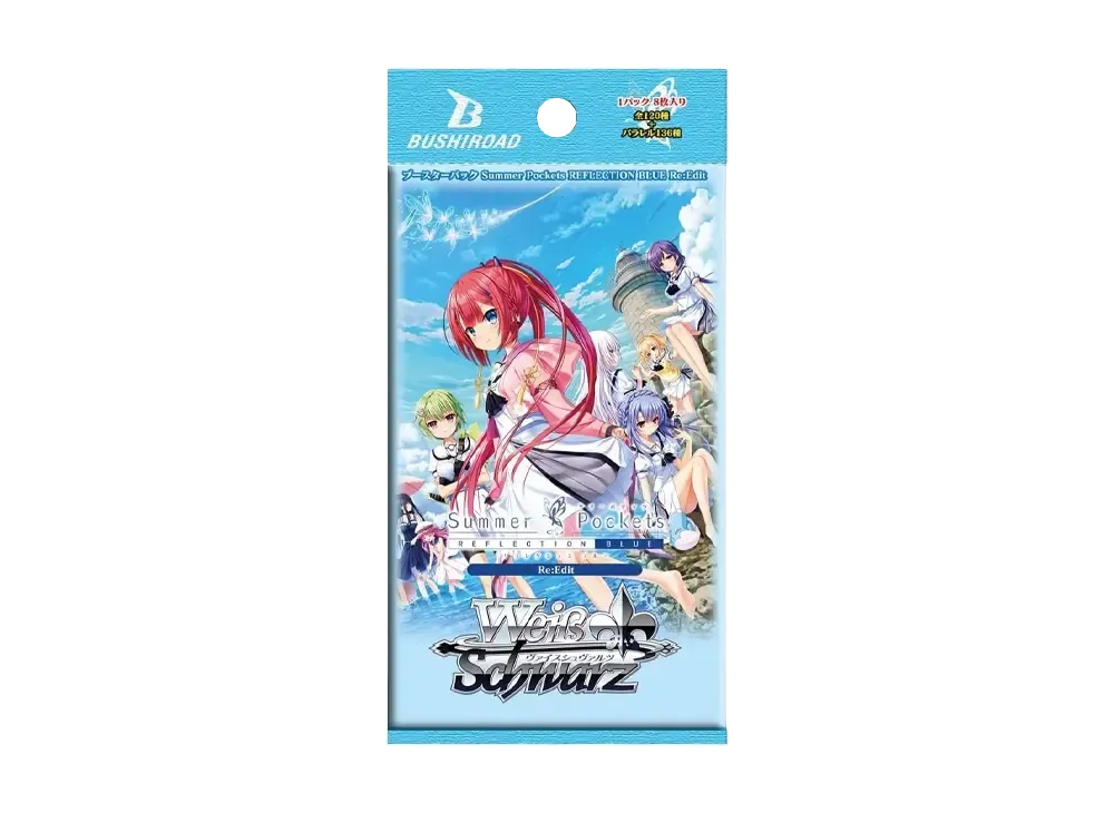 ヴァイスシュヴァルツ】Summer Pockets REFLECTION BLUE Re:Editの ヴァイスシュヴァルツ】Summer Pockets REFLECTION BLUE Re:Editの