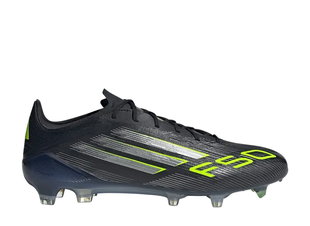 adidas F50 Elite FG "Core Black/Iron Metallic/Lucid Lemon"