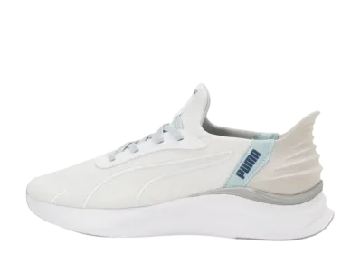 Puma Women's Softride Harmony Lace Ease In "PUMA White/Feather Gray/Sea Glass"