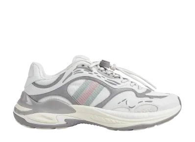 GUCCI Gucci 2.0 Sneaker "White/Grey Mesh/Leather"