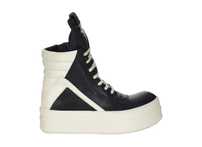 Rick Owens FW25 Concordians Mega Bumper Geobasket "Black/Milk/Milk"