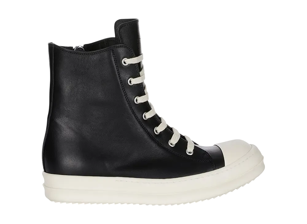 Rick Owens FW25 Concordians Sneakers "Black/Milk/Milk"