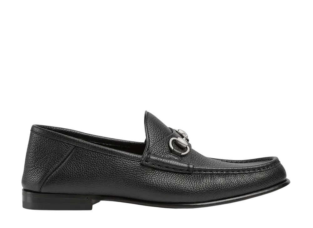 グッチ ホースビット 1953 ローファー "ブラックレザー"