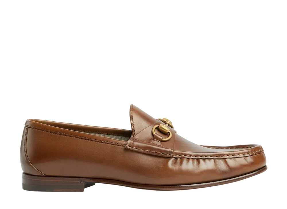 グッチ ホースビット 1953 ローファー "ブラウンレザー"