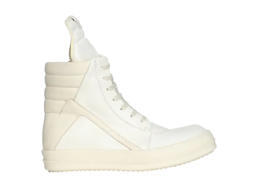 Rick Owens FW25 Concordians Geobasket "Milk/Milk/Milk"