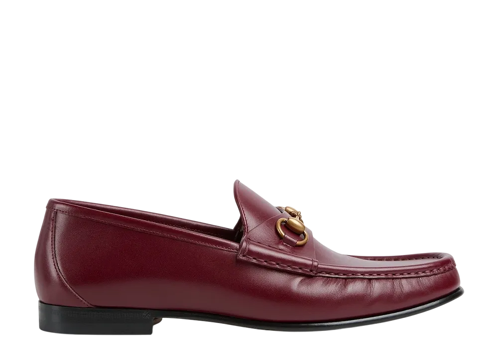 グッチ ホースビット 1953 ローファー "ロッソアンコーラレザー"