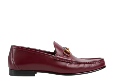 GUCCI Horsebit 1953 Loafer "Rosso Ancora Leather"