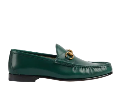GUCCI Horsebit 1953 Loafer "Dark Green Leather"