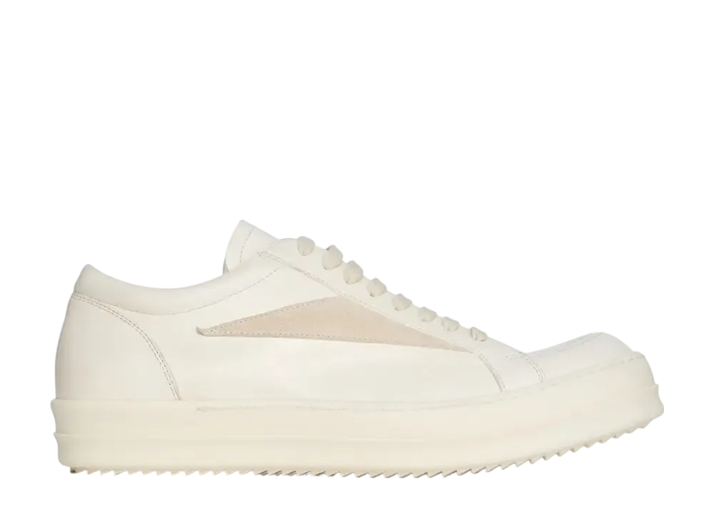 リックオウエンス FW25 コンコルディアンズ ヴィンテージ スニークス "ミルク/ミルク/ミルク"