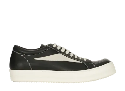 Rick Owens FW25 Concordians Vintage Sneaks "Black/Milk/Milk"