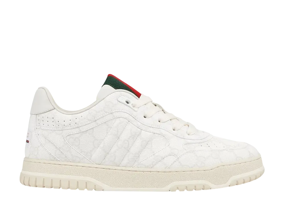 グッチ リウェブ スニーカー "ベージュ/ホワイト"