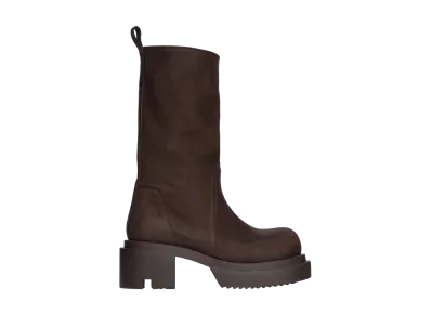 Rick Owens Women's FW25 Concordians Calf Pull On Bougun "Brown"