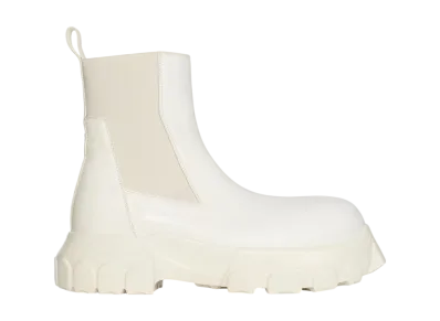 Rick Owens Women's FW25 Concordians Beatle Bozo Tractor "Milk/Milk"