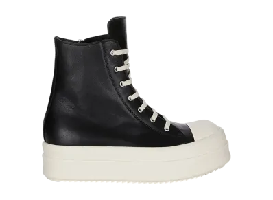 Rick Owens Women's FW25 Concordians Mega Bumper Sneaks "Black/Milk/Milk"