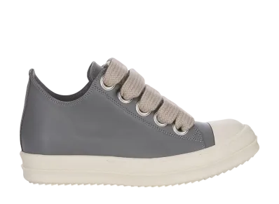Rick Owens Women's FW25 Concordians Jumbolace Low Sneaks "Washed Indigo/Milk/Milk"