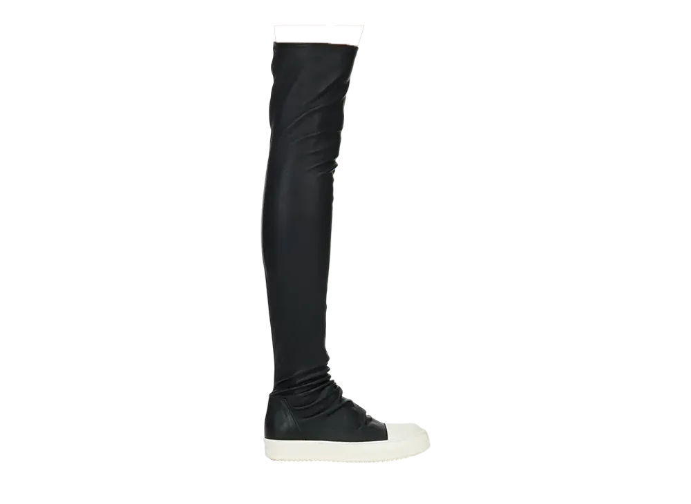 リックオウエンス ウィメンズ FW25 コンコルディアンズ ハイストッキング スニークス "ブラック/ミルク/ミルク"