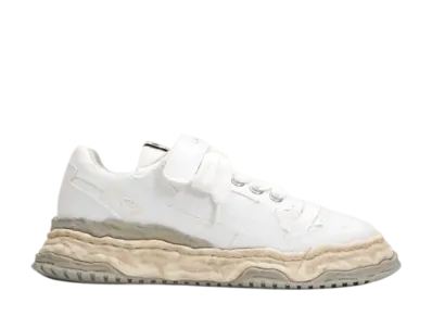 Maison MIHARA YASUHIRO KEITH OG Sole Film Attached Canvas Low-top Sneaker "White"