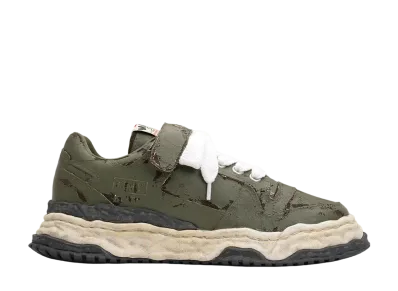 Maison MIHARA YASUHIRO KEITH OG Sole Film Attached Canvas Low-top Sneaker "Khaki"