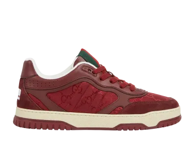 GUCCI Re-Web Sneaker "Rosso Ancora"