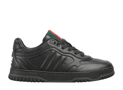 GUCCI Re-Web Sneaker "Black Leather"