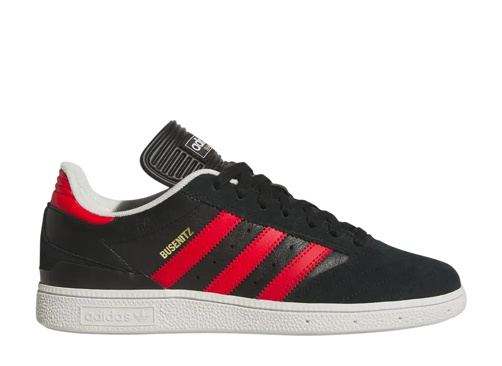 アディダスオリジナルス ブセニッツ プロ "コアブラック/ベタースカーレット/クラウドホワイト"