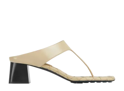 Bottega Veneta Women's Marella Thong "Light Butterscotch"