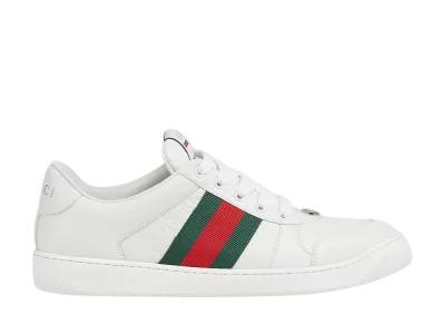 GUCCI Screener Sneaker "White Leather"
