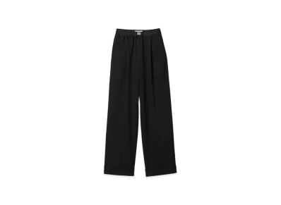 MIU MIU Women's Grain De Poudre Pants "Black"
