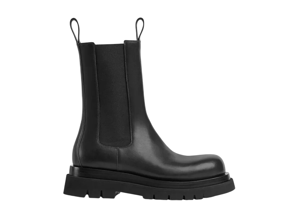 Bottega Veneta Women's Lug Chelsea Boot "Black"