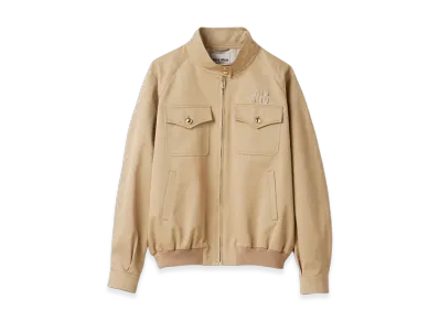 MIU MIU Women's Chino Blouson Jacket "Cord"