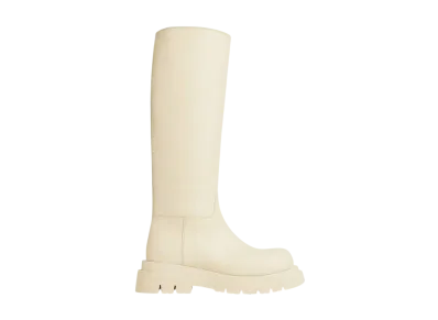 Bottega Veneta Women's Lug Boot "Sea Salt"